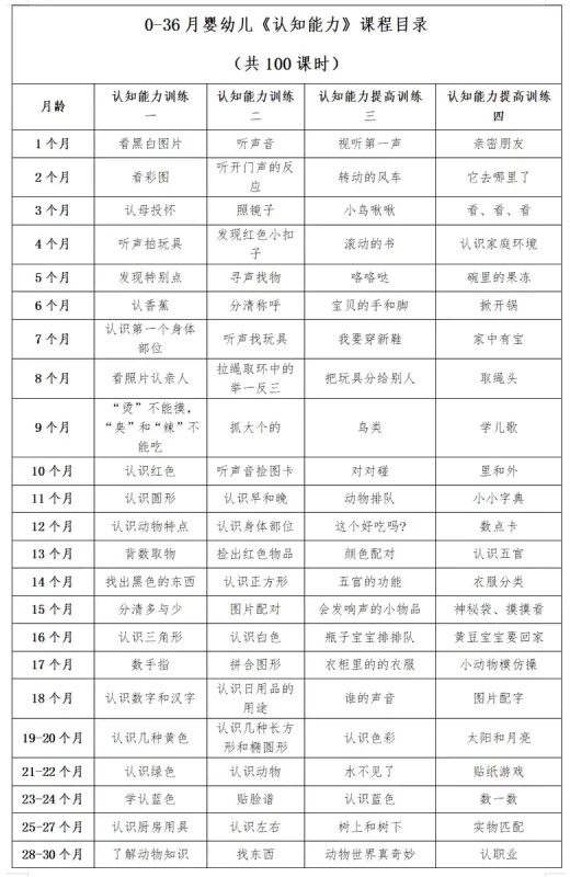 图片[3]-0-3岁婴幼儿早教课程教案亲子课程8大主题语言运动托育托班电子版-轻副业