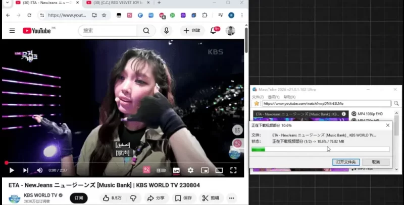 Youtube视频音频下载工具，支持4K画质自动解析嗅探-轻副业